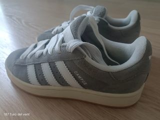 Zapatillas Adidas Campus Gris