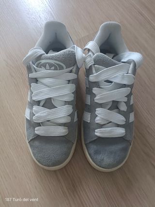Zapatillas Adidas Campus Gris