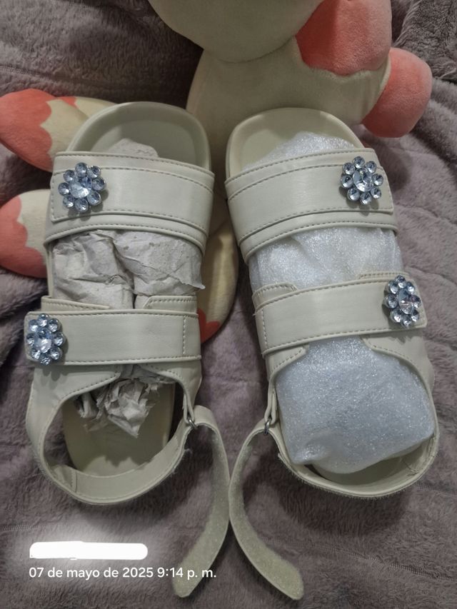 Sandalias Zara Niña con Pedreria