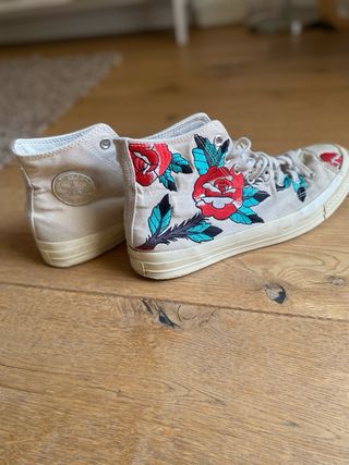 Converse Chuck Taylor de cuero talla 43