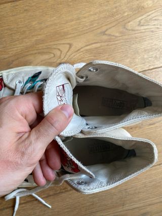 Converse Chuck Taylor de cuero talla 43