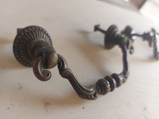 2 Maniglie Antiche in ottone