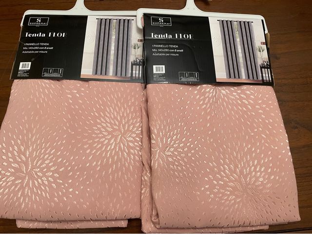 Tende SUPREMA! rosa - 2 pannelli