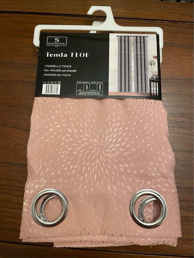 Tende SUPREMA! rosa - 2 pannelli