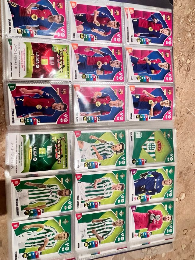 Álbum Adrenalyn XL: 460 cartas