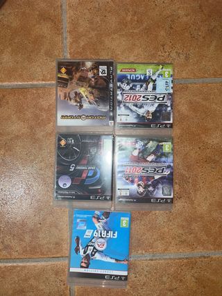 5 Juegos PS3 - FIFA, GT, PES