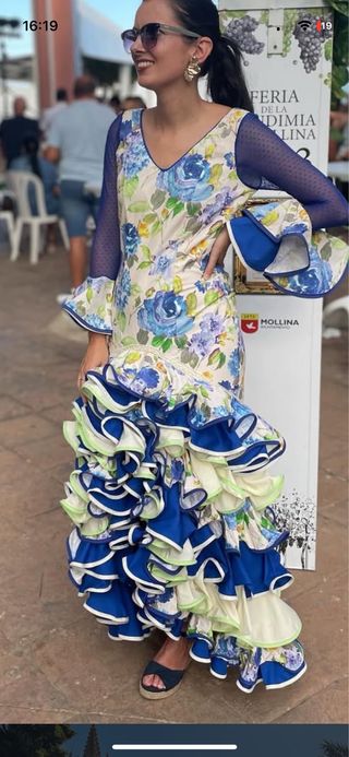 Traje gitana/ Traje flamenca