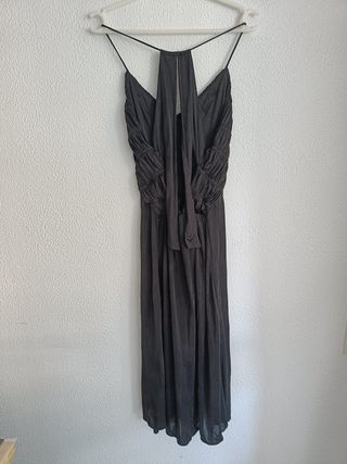 Vestido midi de fiesta de Mango