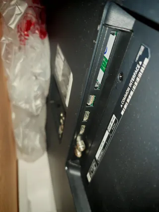 TV LG 55" - Pantalla dañada