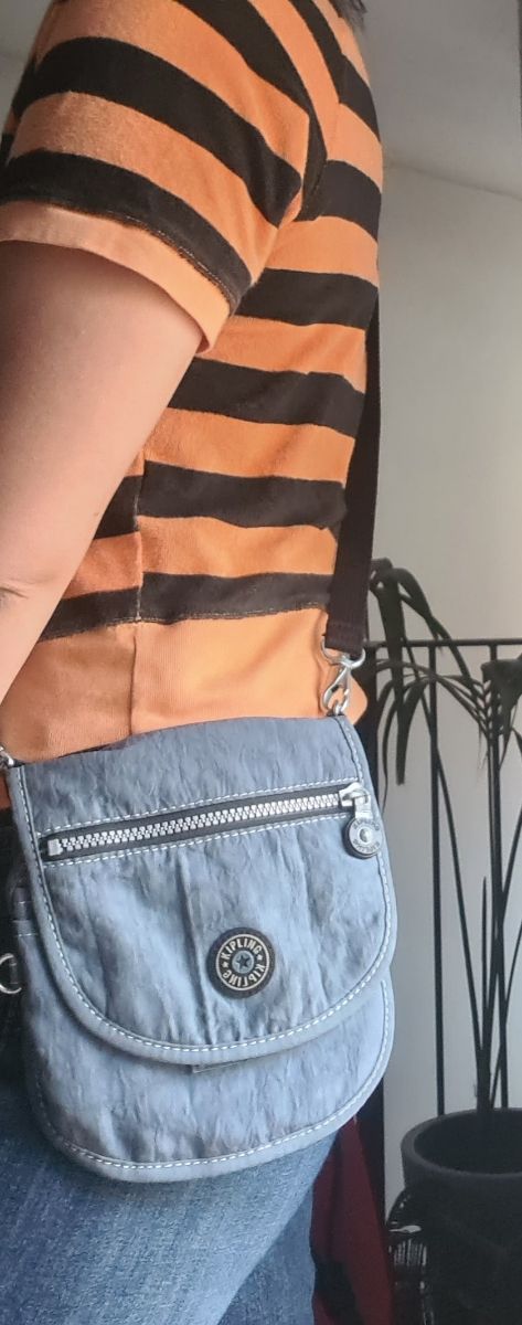 Bolso Kipling azul pequeño