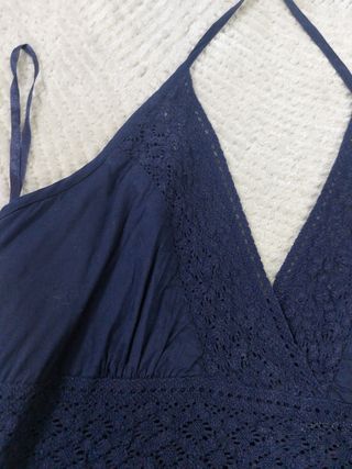 Blusa azul HM - Talla 44