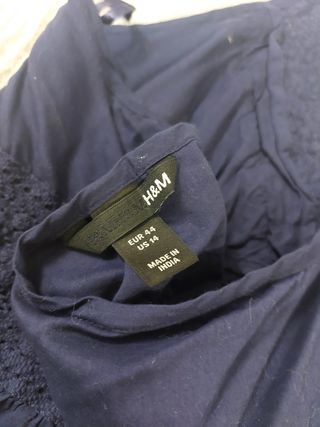 Blusa azul HM - Talla 44