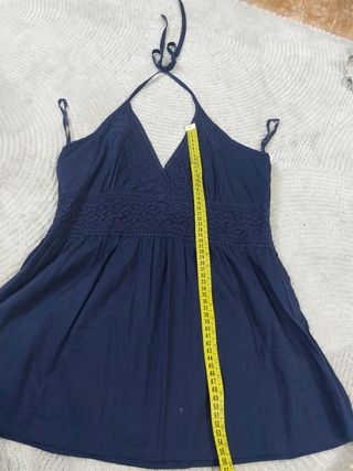 Blusa azul HM - Talla 44