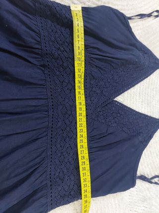 Blusa azul HM - Talla 44