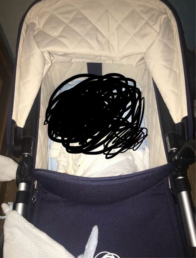 Bugaboo Camaleón3 Azul marino/beige y complementos