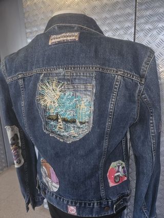 Chaqueta Levis vintage personalizada