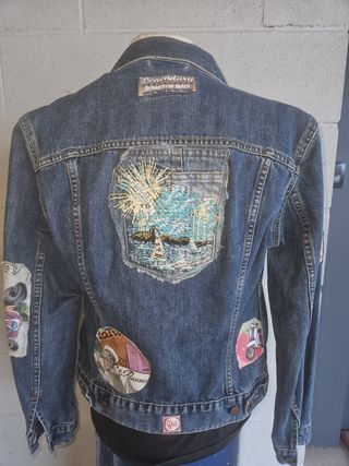 Chaqueta Levis vintage personalizada