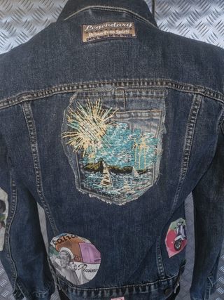 Chaqueta Levis vintage personalizada
