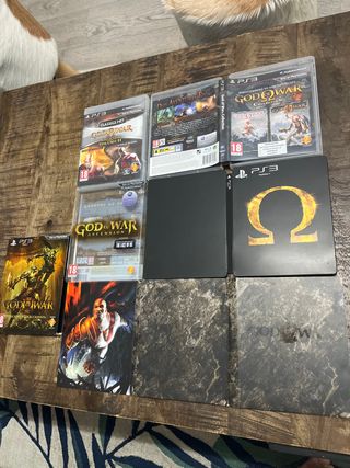 4 juegos God of War ps3 pal esp