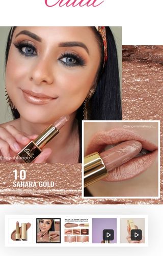 Lote 4 pintalabios labial  oulac precintado