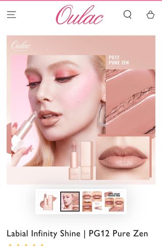 Lote 4 pintalabios labial  oulac precintado