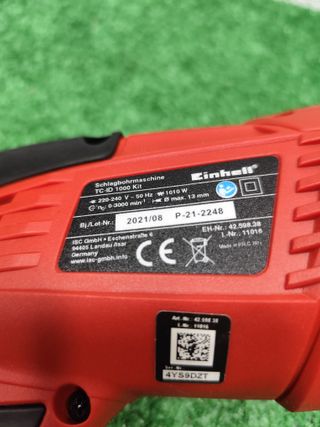 Einhell Taladro percutor eléctrico con cable TC-ID