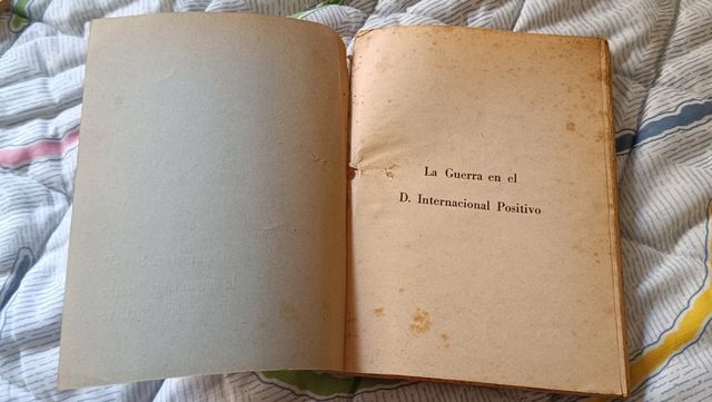 La Guerra en el Derecho Internacional Positivo