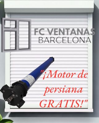 "¡Motor de persiana GRATIS!"
