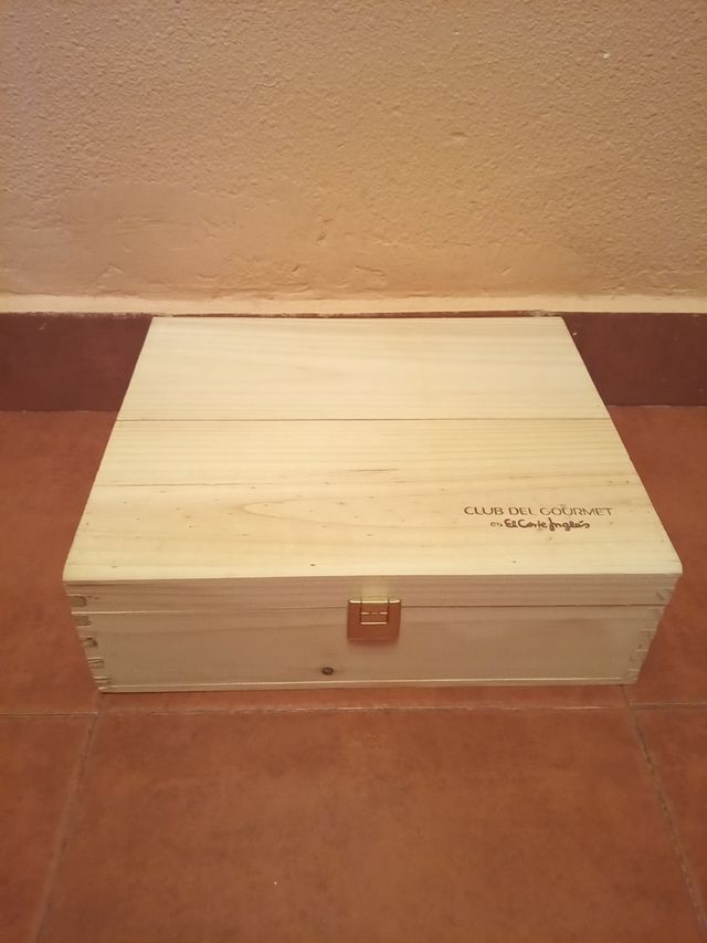 Scatola in legno Club del Gourmet El Corte Inglés