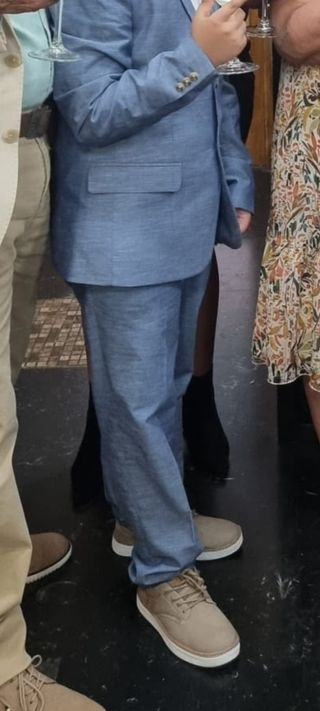 Traje niño azul - 2 piezas