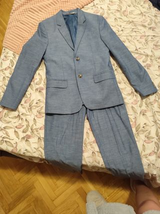 Traje niño azul - 2 piezas