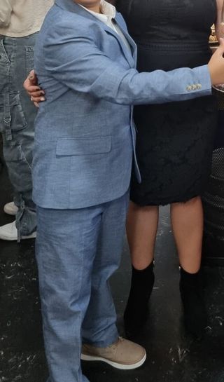 Traje niño azul - 2 piezas