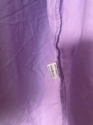 Chaqueta vaquera morada - Talla XL.