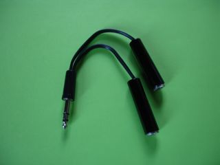Adaptador divisor audio