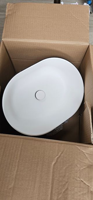 Lavabo autocaravana bicolor 350x260mm