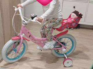 Bicicleta 14" Princesas Disney 4-6 años.