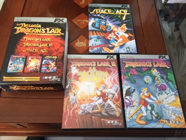 Trilogía Dragon's Lair PC - CD-ROM