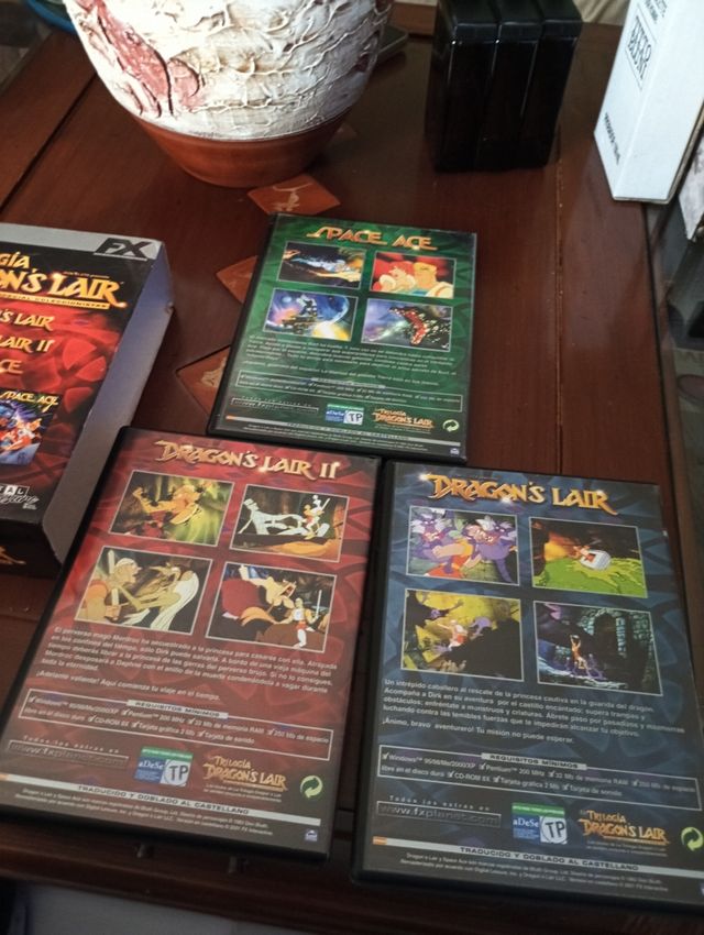 Trilogía Dragon's Lair PC - CD-ROM