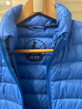 Plumífero Jott azul mujer