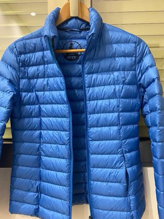 Plumífero Jott azul mujer