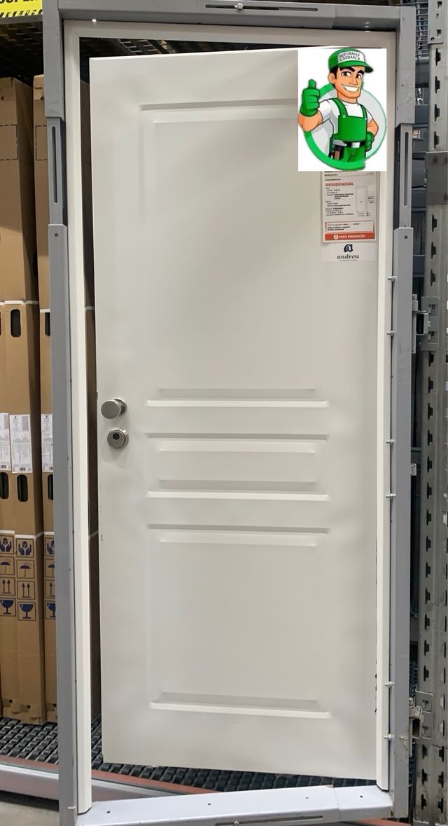 Puertas blindadas y acorazadas  metalicas 