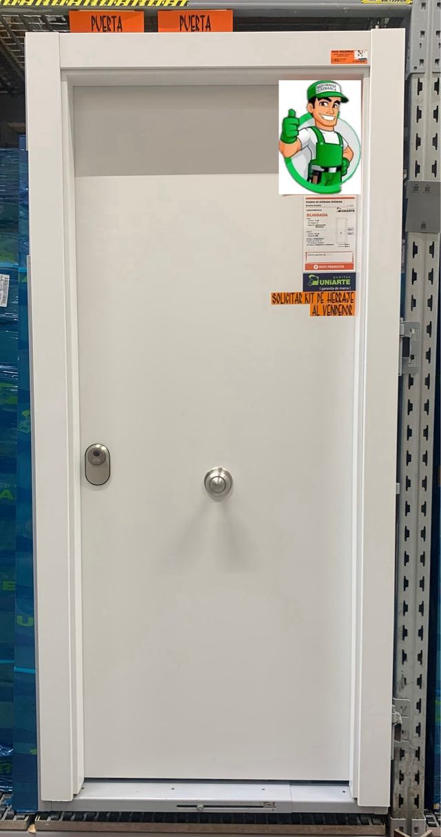 Puertas blindadas y acorazadas  metalicas 