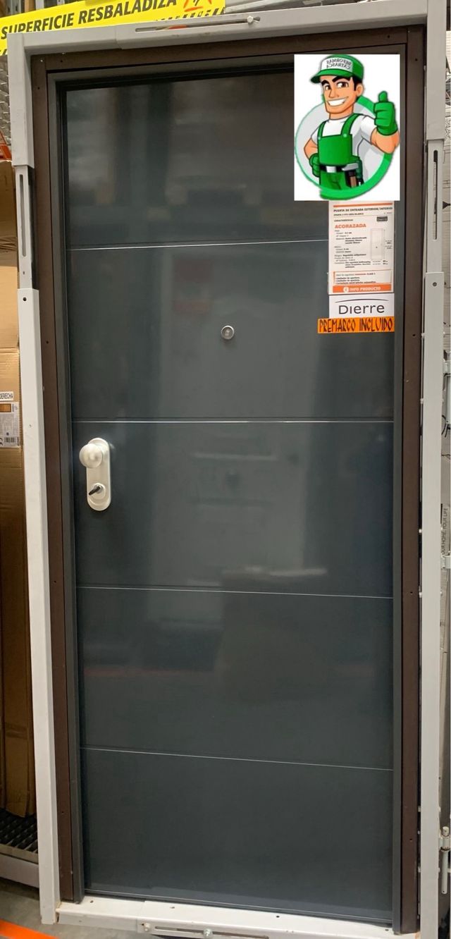 Puertas blindadas y acorazadas  metalicas 