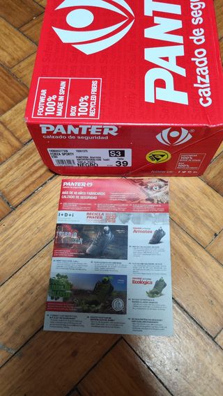 zapato seguridad panter