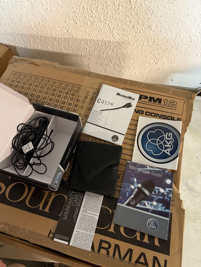 Micrófono AKG C417 PP