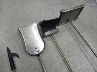 Set pulizia camino in ottone