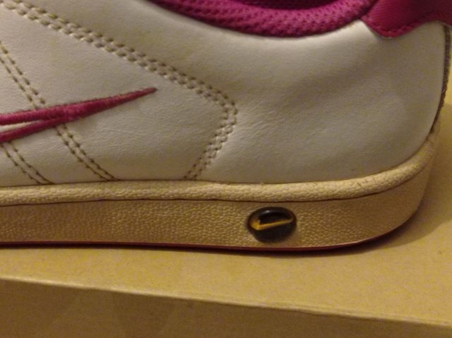 Zapatillas Nike blancas y rosas talla 37,5