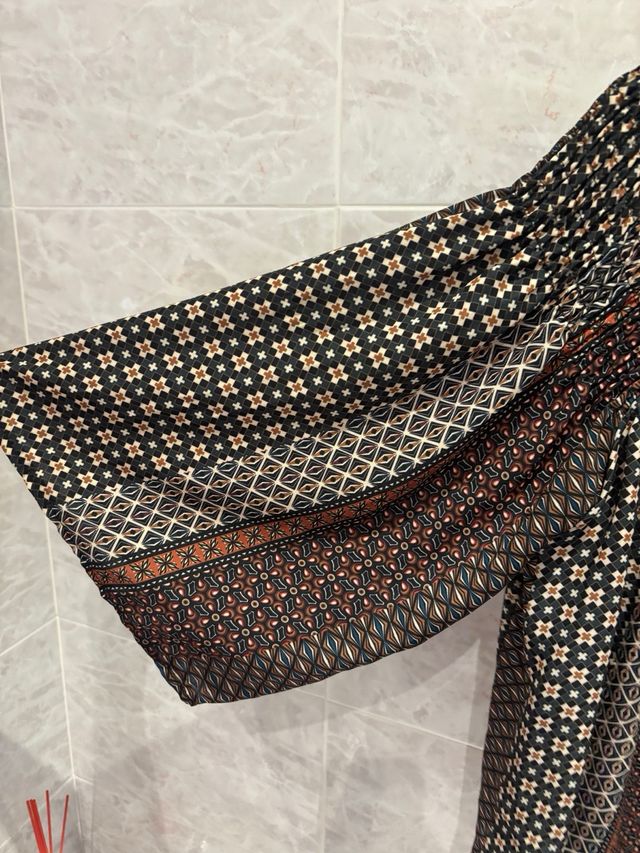 Blusa boho chic maniche 3/4