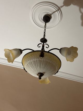 Lámpara 3 luces - Vintage
