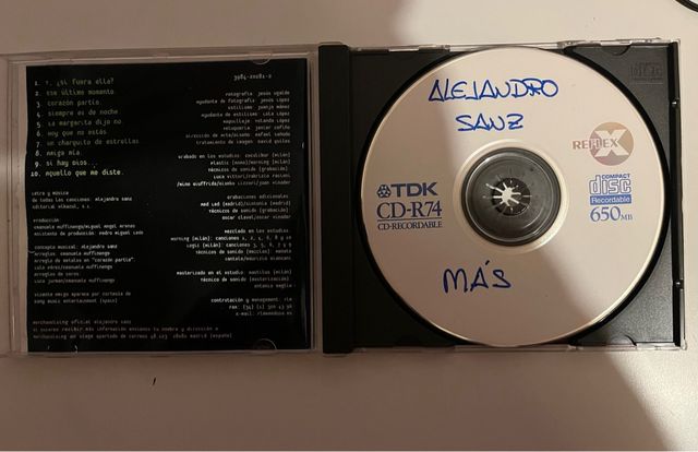 CD Alejandro Sanz - Más